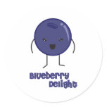 Blueberry Sticker