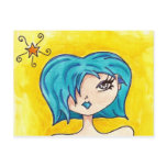 Blueberry Sunrise Postcard