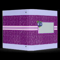 Blueberry swirl binders