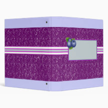 Blueberry swirl vinyl binders