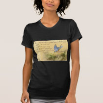 Bluebird on Branch & Victor Hugo Quote t-shirts