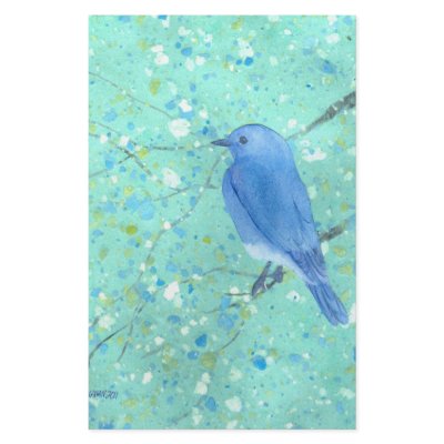 Bluebird stationary custom stationery by sweet21510