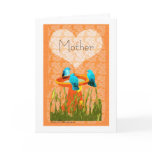 Bluebird Valentine/Mother's Day collage card