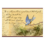 Bluebird Victor Hugo Quote Business Cards