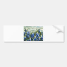 Bluebonnets Bumper Sticker