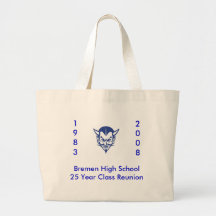 BlueDevil, Bremen High School25 Year Class Reun... Canvas Bag