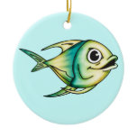 Bluefin Fish Ornament