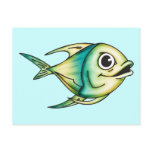 Bluefin Fish Post Cards