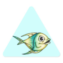 Bluefin Fish Sticker