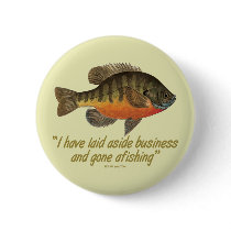 Bluegill Fishing Quote Pins