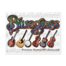 "Bluegrass – 100% American-Made" Post Cards