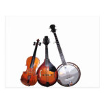 Bluegrass Band Post Card
