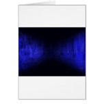 bluehorizon - electronic circuit board greeting card