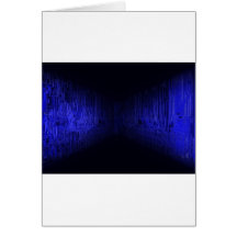 bluehorizon - electronic circuit board greeting card