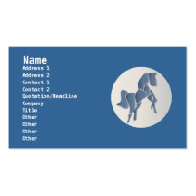 BlueHorse Cartes De Visite Professionnelles