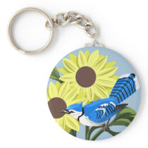 Bluejay Key Chains