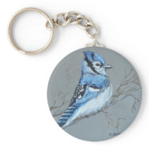 'Bluejay' keychain