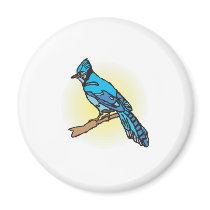 bluejay fridge magnet