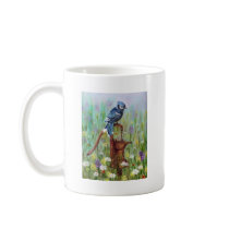 Bluejay: Peaceful Perch Coffee Mug