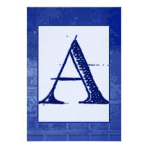 Blueprint "A" Wedding RSVP Custom Invites