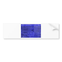 blueray - electronic circuit board bumper stickers