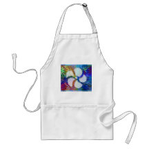 BlueRay Rainbow Floral Chakra Aprons