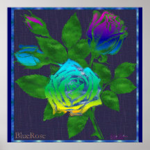 BlueRose Print