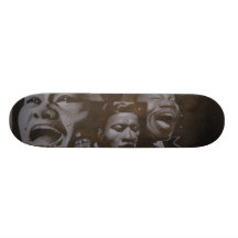 blues board skateboard