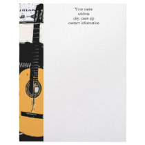 Blues Guitar Letterhead
