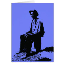 Blues Man Card