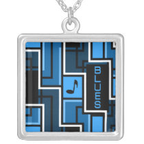 Blues necklace