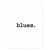 blues post cards