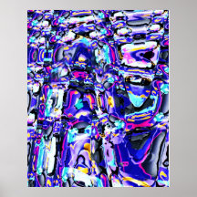 Blues Visions Print