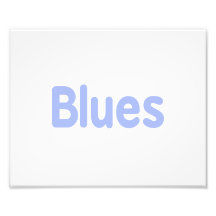 Blues word cornflower music design.png photo