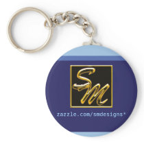Bluesband Business Logo Keychain