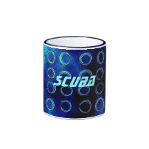 bluetexture, Scuba Coffee Mugs