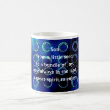 bluetexture, Son, From a little seed,, to a bun... Mugs