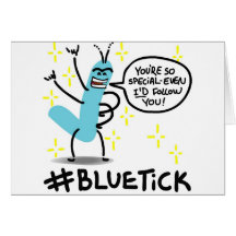 #BlueTICK Cards