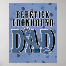 Bluetick Coonhound DAD Print