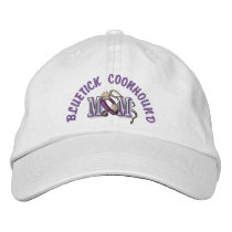 Bluetick Coonhound Dog Mom Embroidered Baseball Caps