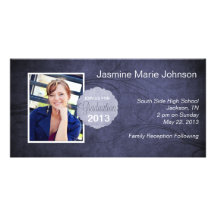 Bluetone Graduation Photo Frame Photo Cards