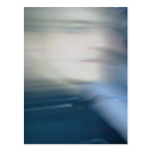 blurred vision post card