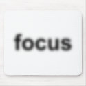 Blurry focus - Mouse Pad mousepads