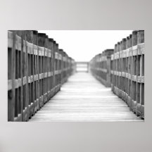 Blurry Planks Poster