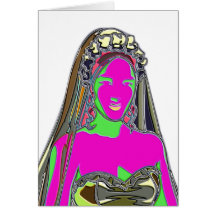Blushing Bride Card