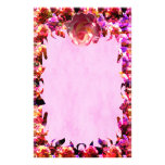 Blushing Rose Flame Stationery