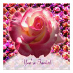 Blushing Rose Invitations