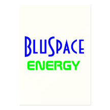 BluSpace ENERGY Business Card Templates