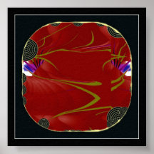blustery haiku print