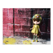 Blythe Raspberry Sorbet Postkarte